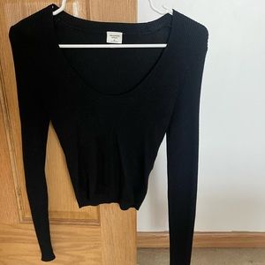 Abercrombie and Fitch black sweater, XS
